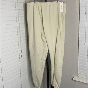 NEW Calvin Klein Men's comfort Cream sweatPants xxl